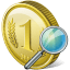 Coin-search icon