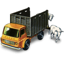 Cattle Truck with Cattle icon
