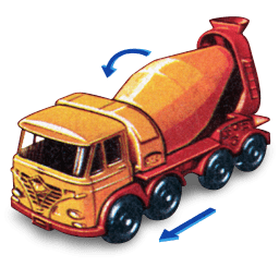 Foden Concrete Truck with Movement icon