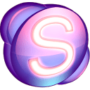Skype purple icon