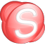 Skype red icon