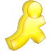 AIM-yellow icon