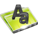 Folders-Font-Folder icon