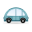 Car blue icon