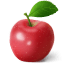 Apple red icon