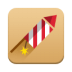 Rocket-Fireworks icon