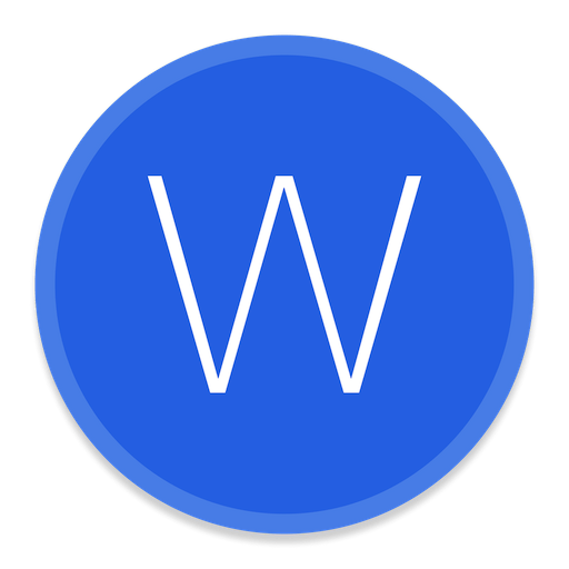 Microsoft Office Word Icon | Button UI Microsoft Office Apps Iconpack |  BlackVariant