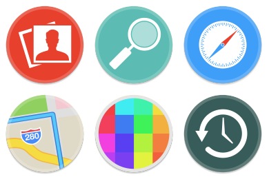 Button UI System Apps Icons