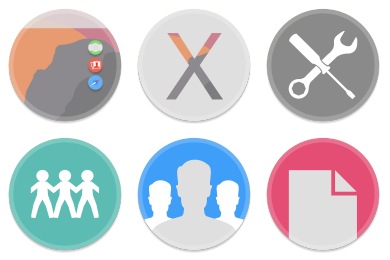 Button UI System Folders & Drives Icons