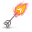 Arrow Flaming icon