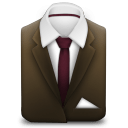 Manager Suit Brown icon