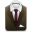 Manager Suit Brown icon