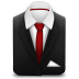 Manager-Suit-Red-Tie icon