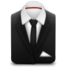 Manager-Suit-Black-Tie icon