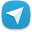 Web telegram icon