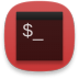 Terminal-red icon
