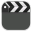 Multimedia video player icon