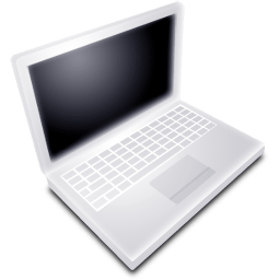 Mac Book White Off icon