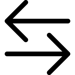 Bootstrap arrow left right icon
