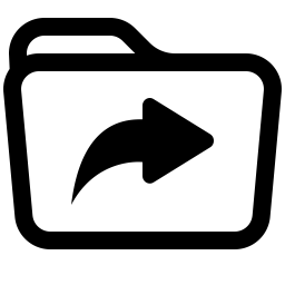 Bootstrap folder symlink icon