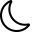 Bootstrap moon icon