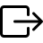 Bootstrap-box-arrow-right icon
