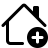 Bootstrap-house-add icon