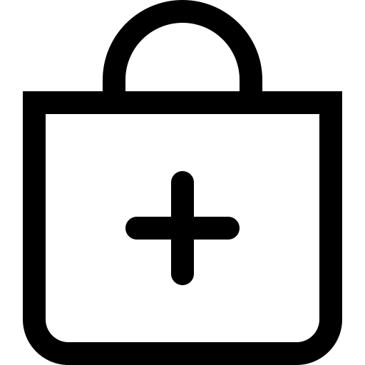 Bootstrap-bag-plus icon