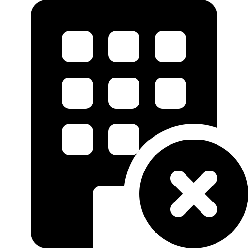Bootstrap-building-fill-x icon