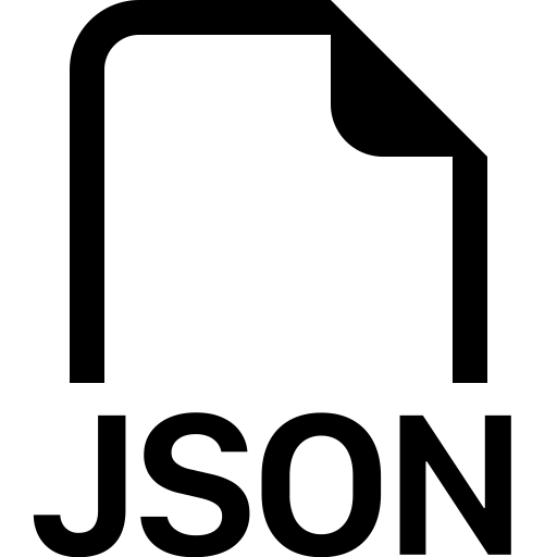 Bootstrap-filetype-json icon