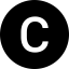 Bootstrap c circle fill icon