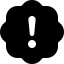 Bootstrap patch exclamation fill icon