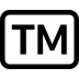 Bootstrap-badge-tm icon