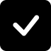 Bootstrap-check-square-fill icon