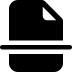 Bootstrap-file-earmark-break-fill icon