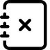 Bootstrap-journal-x icon