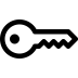 Bootstrap-key icon
