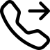 Bootstrap-telephone-forward icon
