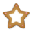 Christmas-cookie-star icon