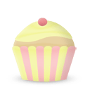 Cupcake-cake-vanilla icon