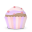 Cupcake cake icon