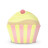 Cupcake-cake-vanilla icon
