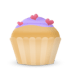 Cupcake-cake-hearts icon