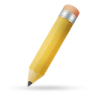 Pencil-yellow icon