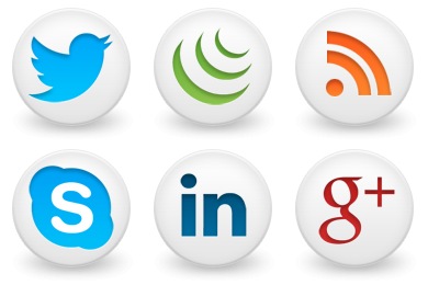 Round Social Icons