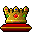 Crown on pillow icon