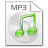 Mimetypes-mp-3 icon