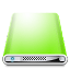 Drives Colours Light Green icon