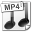File Types mp 4 icon