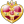 Cosmic heart compact icon